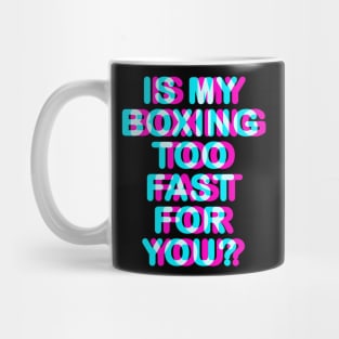 BOXING SHIRT - T SHIRT FOR BOXERS - SPARRING TSHIRT Mug